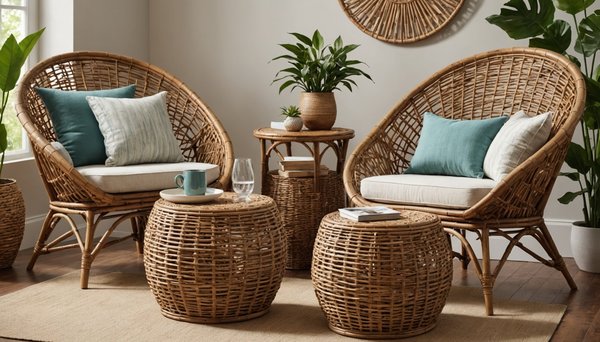 Inspirez votre intérieur avec la décoration durable en rotin et bambou
